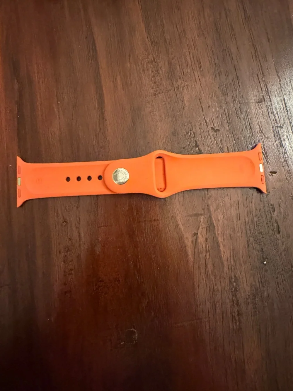 Hermès® Watches Series 7 41 MM S/M- Classic Orange Watch Band